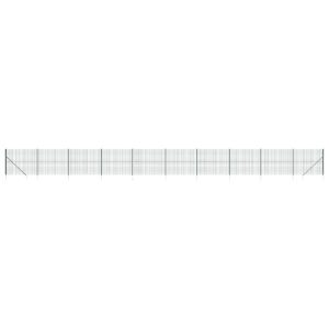 Siatka Ogrodzeniowa Ogrodzenie W Rolce Stal PVC 2,2×25 m Zielony 880512 Siatka Ogrodzeniowa Ogrodzenie W Rolce Stal PVC 2,2×25 m Zielony 880512
