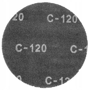 Siatka ścierna rzep 225mm K120 GRAPHITE 55H745 203975
