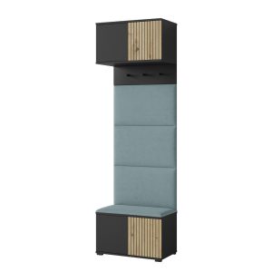 Siedzisko z lamelami Rosario 5 Trinity 22 czarny artisan 342088 Siedzisko z lamelami Rosario 5 Trinity 22 czarny artisan 342088