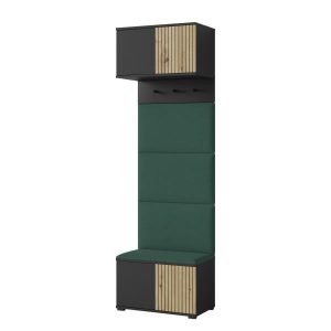 Siedzisko z lamelami Rosario 5 Trinity 28 czarny artisan 342071 Siedzisko z lamelami Rosario 5 Trinity 28 czarny artisan 342071