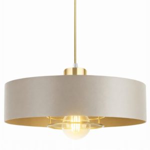 Sisu lampa wisząca 1xE27 beżowa 1014134