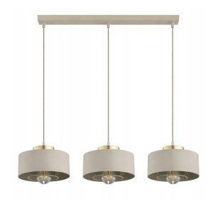 Sisu lampa wisząca 3xE27 beżowa 1022980