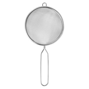 Sitko kuchenne stalowe z uchwytem do odcedzania 10 cm 221684