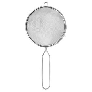 Sitko kuchenne stalowe z uchwytem do odcedzania 12 cm 221683