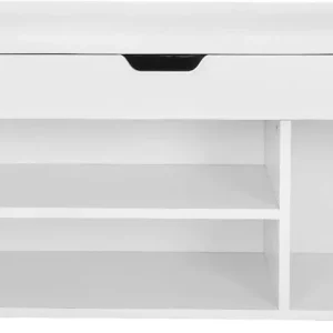 Skandynawska szafka z siedziskiem do przedpokoju – Rivian 648609