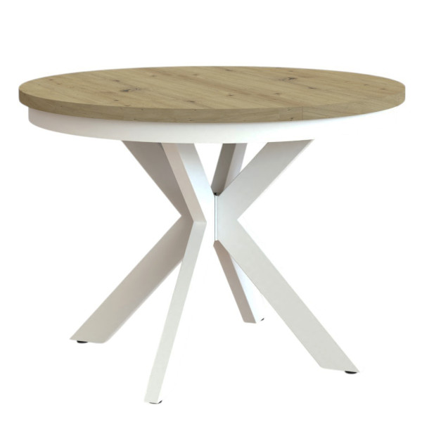 Skandynawski stół okrągły dąb artisan BELLAMO 802776