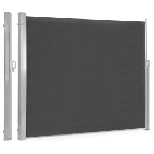 Składana markiza 300×180 cm boczna roleta parawan do ogrodu na taras 537536 Składana markiza 300×180 cm boczna roleta parawan do ogrodu na taras 537536