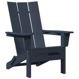 Składany fotel Adirondack Granatowy 80,5 x 74,5 x 92 cm HDPE 936265