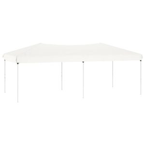 Składany namiot imprezowy, biały, 3×6 m 617270 Składany namiot imprezowy, biały, 3×6 m 617270