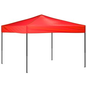 Składany namiot imprezowy, czerwony, 3×3 m 617164 Składany namiot imprezowy, czerwony, 3×3 m 617164
