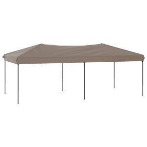 Składany namiot imprezowy, kolor taupe, 3×6 m 617404 Składany namiot imprezowy, kolor taupe, 3×6 m 617404