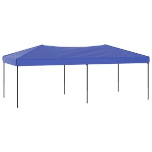 Składany namiot imprezowy, niebieski, 3×6 m 617096 Składany namiot imprezowy, niebieski, 3×6 m 617096