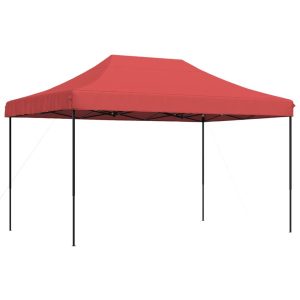 Składany namiot imprezowy pop-up, burgundowy, 440x292x315 cm 617593 Składany namiot imprezowy pop-up, burgundowy, 440x292x315 cm 617593