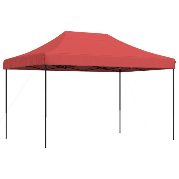 Składany namiot imprezowy typu pop-up, burgund, 410x279x315 cm 617478