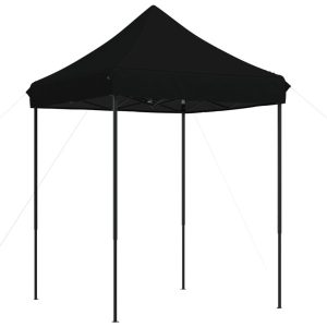 Składany namiot imprezowy typu pop-up, czarny, 200x200x306 cm 617515 Składany namiot imprezowy typu pop-up, czarny, 200x200x306 cm 617515