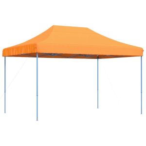 Składany namiot imprezowy typu pop-up pomarańcz, 410x279x315 cm 617578 Składany namiot imprezowy typu pop-up pomarańcz, 410x279x315 cm 617578