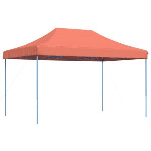 Składany namiot imprezowy typu pop-up, terakota, 440x292x315 cm 617519 Składany namiot imprezowy typu pop-up, terakota, 440x292x315 cm 617519
