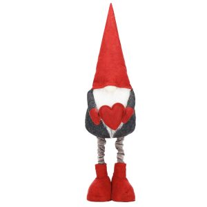 Skrzat 50-68 cm krasnal świąteczny na teleskopowych nóżkach 373591 Skrzat 50-68 cm krasnal świąteczny na teleskopowych nóżkach 373591
