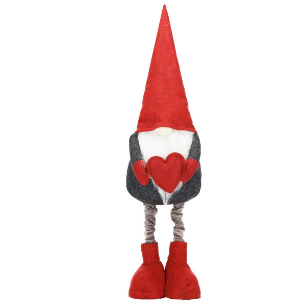 Skrzat 50-68 cm krasnal świąteczny na teleskopowych nóżkach 373591