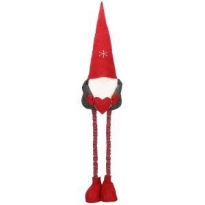 Skrzat 80-125 cm krasnal świąteczny na teleskopowych nóżkach 358358 Skrzat 80-125 cm krasnal świąteczny na teleskopowych nóżkach 358358