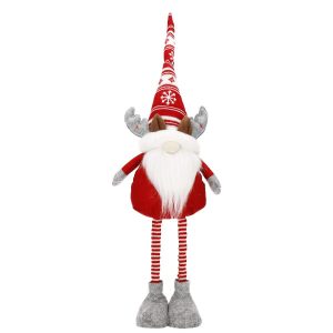 Skrzat 80 cm ozdoba świąteczna krasnal świąteczny teleskopowe nogi 356954 Skrzat 80 cm ozdoba świąteczna krasnal świąteczny teleskopowe nogi 356954