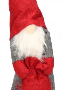 Skrzat Krasnal Mikołaj Gnom Z Workiem Duży 36 Cm 802922 Skrzat Krasnal Mikołaj Gnom Z Workiem Duży 36 Cm 802922