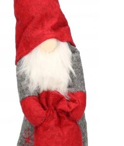 Skrzat Krasnal Mikołaj Gnom Z Workiem Duży 43Cm 802929 Skrzat Krasnal Mikołaj Gnom Z Workiem Duży 43Cm 802929