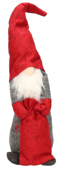 Skrzat Krasnal Mikołaj Gnom Z Workiem Duży 43Cm 802929