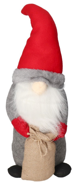 Skrzat Krasnal Mikołaj Z Workiem Świąteczny 12cm 805391