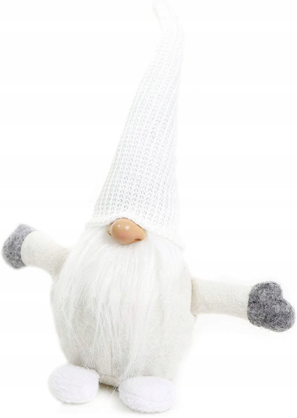 Skrzat świąteczny 35cm YX045 White 135387
