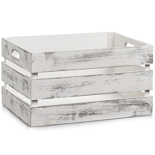 Skrzynia do przechowywania WHITE,39 x 29 x 21cm, ZELLER 151097