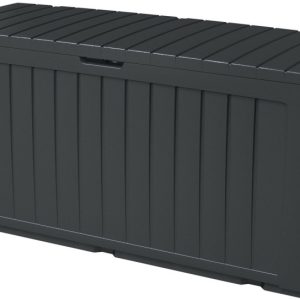 Skrzynia ogrodowa balkonowa schowek kufer siedzisko 270 L KETER antracyt 1002618 Skrzynia ogrodowa balkonowa schowek kufer siedzisko 270 L KETER antracyt 1002618