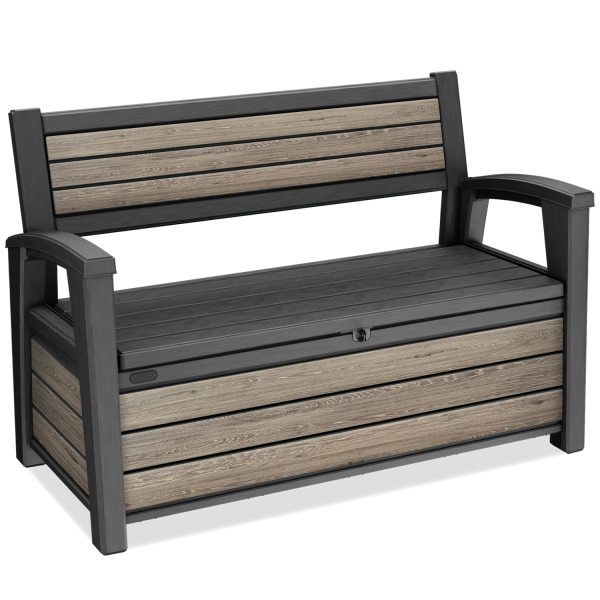 Skrzynia Ogrodowa ŁAWKA Keter Deco Garden 227L Siedzisko na Balkon 2w1 853070
