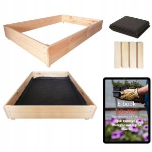 Skrzynia Ogrodowa na Warzywa SunWood Warzywniak Inspekt Zielnik 140x80x18cm 756442 Skrzynia Ogrodowa na Warzywa SunWood Warzywniak Inspekt Zielnik 140x80x18cm 756442