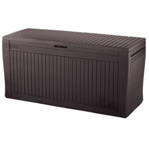 Skrzynia ogrodowa, schowek Comfy 270L – Brąz 359362 Skrzynia ogrodowa, schowek Comfy 270L – Brąz 359362