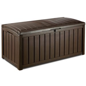 Skrzynia ogrodowa, schowek Glenwood 390L – Brąz 359361 Skrzynia ogrodowa, schowek Glenwood 390L – Brąz 359361