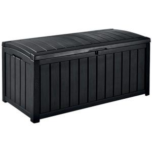 Skrzynia ogrodowa, schowek Glenwood 390L – Grafit 344023