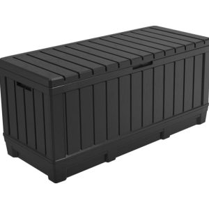 Skrzynia ogrodowa, schowek Kentwood 350 L – Grafit 344028