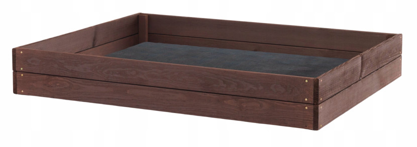 Skrzynie na Warzywa 120x100cm SunWood Warzywniak Podwyższana Grządka Rabata 756437