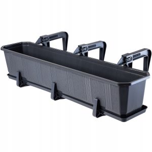 Skrzynka Balkonowa Doniczka Uchwyty Podstawka 80cm 112353 Skrzynka Balkonowa Doniczka Uchwyty Podstawka 80cm 112353