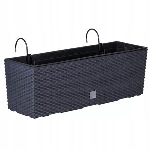 Skrzynka balkonowa Rato Case W 17L antracyt Prosperplast 991443 Skrzynka balkonowa Rato Case W 17L antracyt Prosperplast 991443