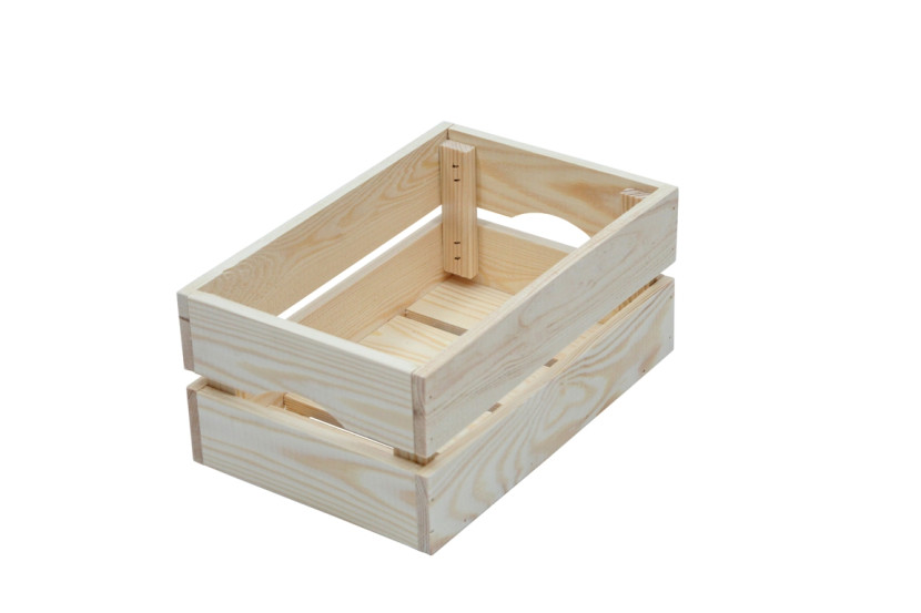 Skrzynka listwowa sosnowa 30x20x14 cm 1072277
