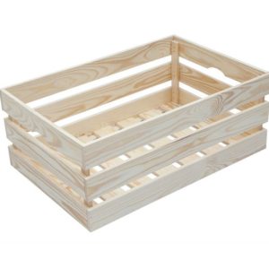 Skrzynka listwowa sosnowa 58,5x39x24 cm 1072271 Skrzynka listwowa sosnowa 58,5x39x24 cm 1072271