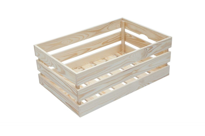 Skrzynka listwowa sosnowa 58,5x39x24 cm 1072271