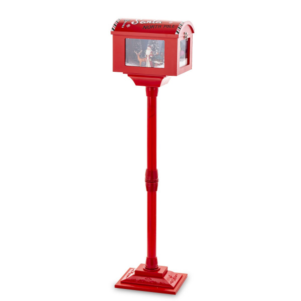 Skrzynka na listy LED z pozytywką 109x27 cm 353228