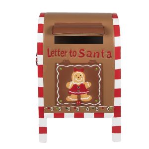 Skrzynka na listy świąteczna Gingerbread 22x18x34 cm 359503 Skrzynka na listy świąteczna Gingerbread 22x18x34 cm 359503