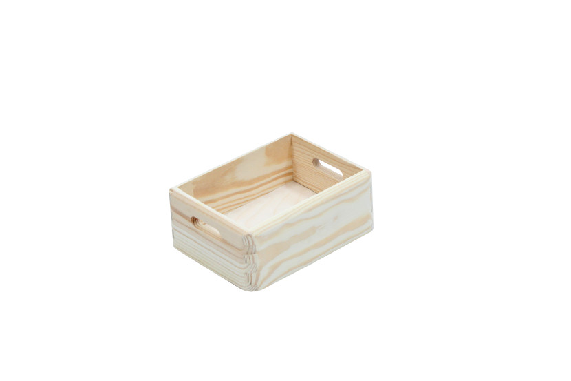 Skrzynka otwarta sosnowa 20x15x9 cm 1072268