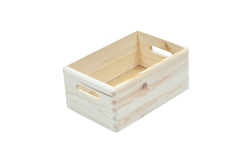 Skrzynka otwarta sosnowa 30x20x14 cm 1072278