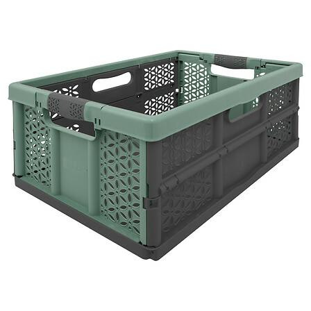 SKRZYNKA SKŁADANA Fold`n`Box 32L z polipropylenu szara 414759