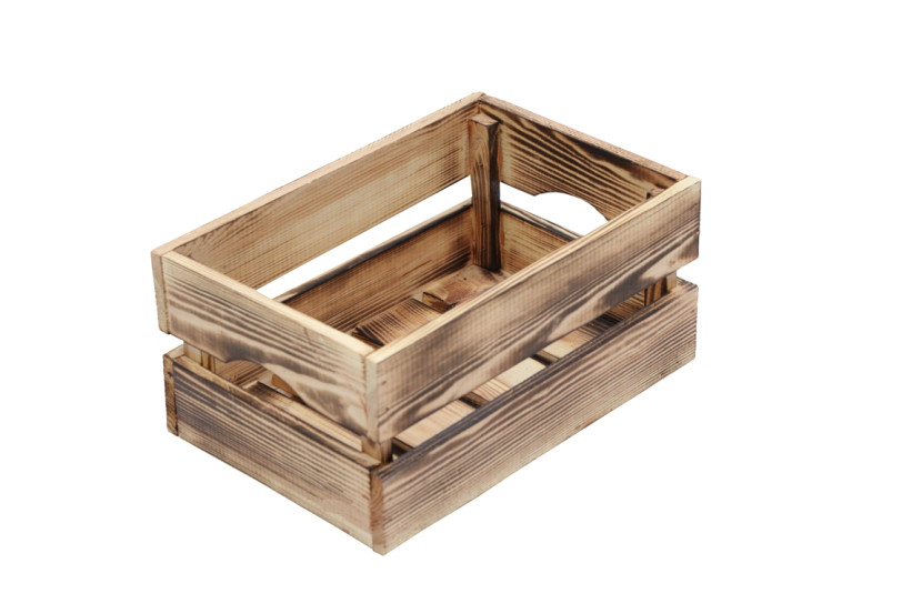 Skrzynka sosnowa opalana 30x20x14 cm 1072276